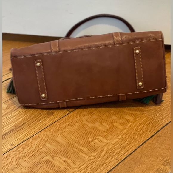 Dooney & Burke Florentine Domed Buckle Satchel - Picture 6 of 9